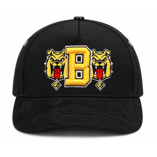 Big B Double Bulldog Suede Brim Snapback Hat