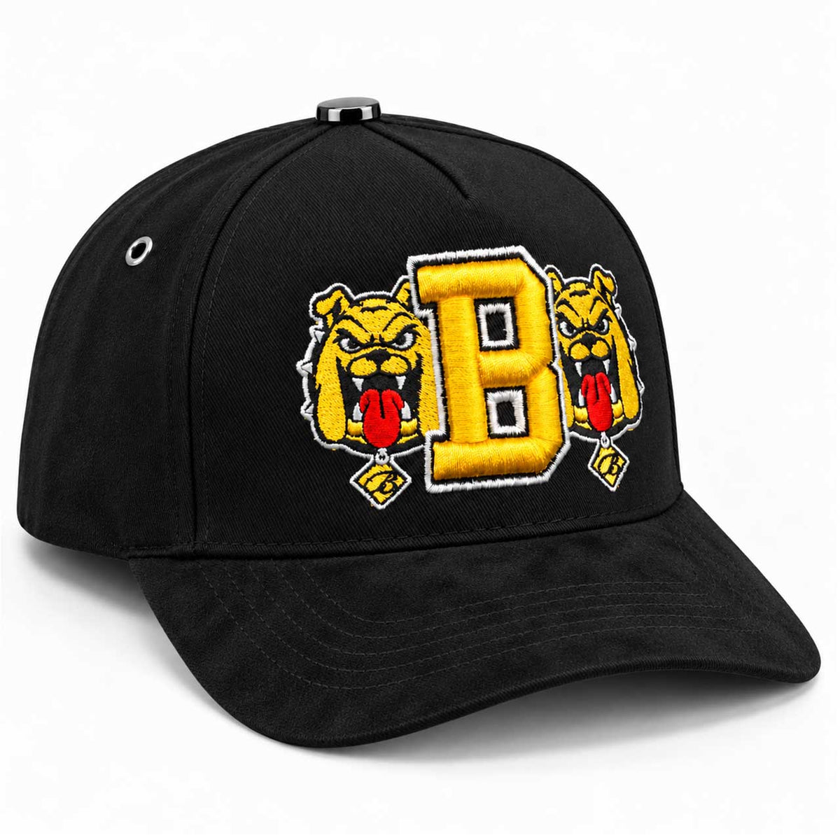 Big B Double Bulldog Suede Brim Snapback Hat