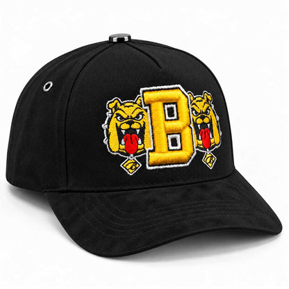 Big B Double Bulldog Suede Brim Snapback Hat