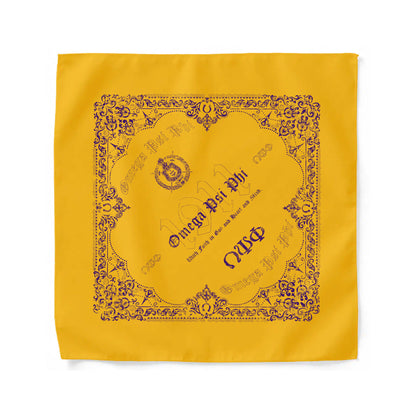 Omega Psi Phi 1911 Paisley Bandana