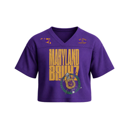 Maryland Bruhz Cropped Football Jersey
