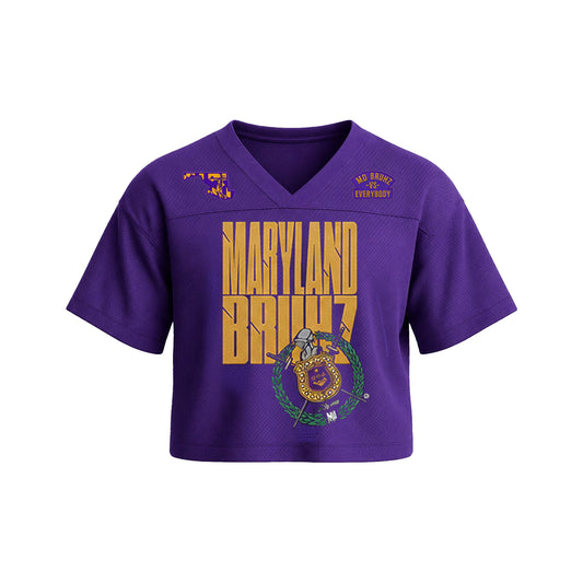 Maryland Bruhz Cropped Football Jersey