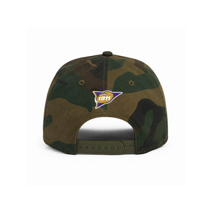 Triple Ω Snapback Hat (Camo)