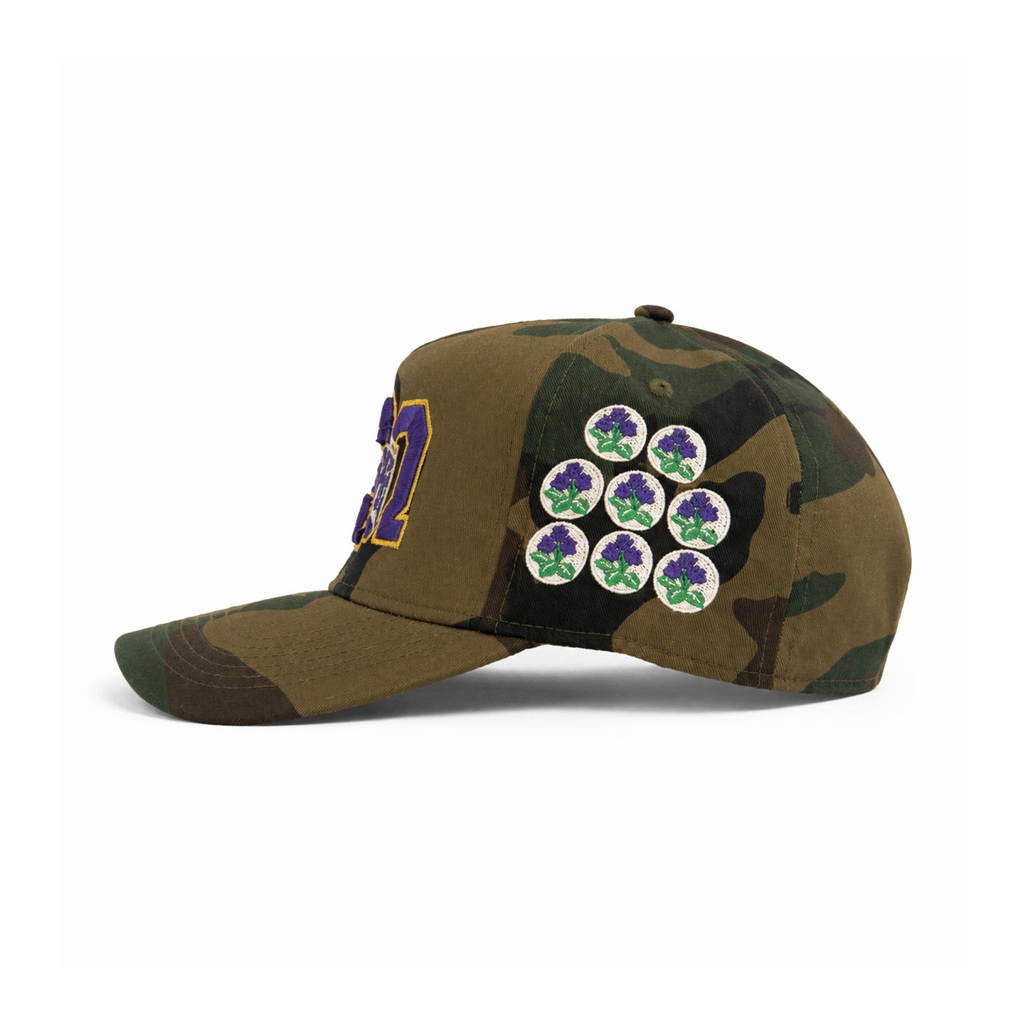 Triple Ω Snapback Hat (Camo)